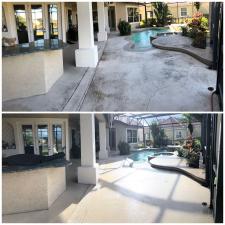 Screened In Pool Lanai Pressure Washing in Windermere, FL